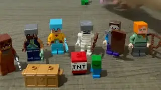 Building team Minecraft #minecraft #lego #shortvideo