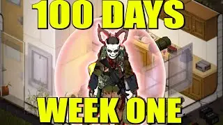 100 Days of the Week One mod in Project Zomboid Build 42 - Part 1