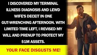 Damaged wife slept with her cheating partner in my house while I was facing cancer!