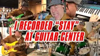 Spookey Ruben - I recorded a cover of "STAY" @guitarcenter !!! @justinbieber @TheKidLAROI