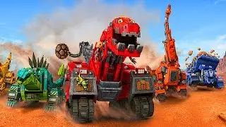 Dinotrux Приключения РоботоЗавров строят город Динотракс игровой мульт Best Kids Apps
