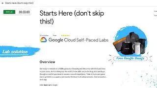 Arcade 2 : Level 1 Start Here (don't skip this!) Lab Solution || Qwiklab Arcade || Free Google Swags