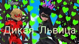 Леди баг и супер кот - На песню Дикая Львица
