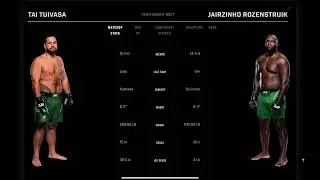 Tai Tuivasa vs Jairzinho Rozenstruik Prediction #ufc305  #taituivasa #jairzinhorozenstruik