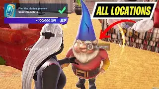 [All Locations] Fortnite Gnome Locations - Where to Find the hidden Gnomes Fortnite Chapter 2 Remix