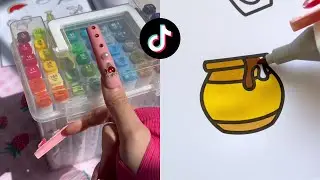 Oddly Satisfying Art Marker TikTok Compilation #35