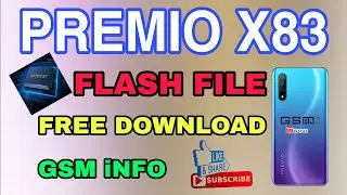 Premio X83 MT6737M Flash File Free Download