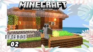 My new starter house || Minecraft 1.16 let’s play || Mcpe || aesthetic survival gameplay || Ep 2