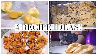 4 DELICIOUS Dinner Ideas!