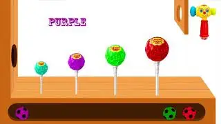 Learn colors with Chupa Chups Finger Family Song Wooden Face Hammer Xylophone Soccer Balls For Kids