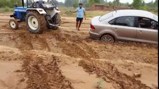 143 | Vento got stuck off-road | Tractor pulled it out