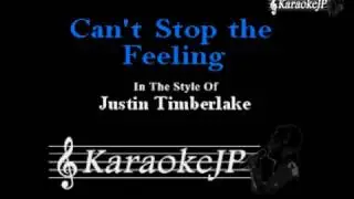 Can't Stop the Feeling (Karaoke) - Justin Timberlake