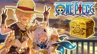 one Piece in Genshin Impact 🗝️|| Genshin Impact Treasure Hunt...