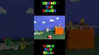 Mario Kart Hot Wheels - World Run Relay with Luigi