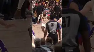 Jamal Murray dunk on Lebron