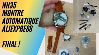 Je corrige mes erreurs et finalise le montage de ma montre automatique NH35 AliExpress