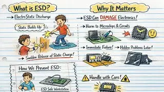 ⚡ESD (Electrostatic Discharge) - ⚡ What is ESD and Why It Matters? ⚡