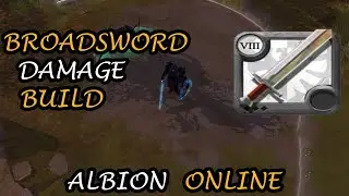 Broadsword Damage Build - Albion Online (Arena)