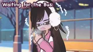 POV: you take the bus during winter....