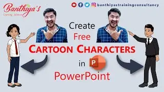 How to Create Cartoon Characters in PowerPoint | Hindi