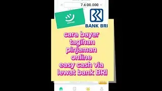 Cara Bayar Tagihan Pinjaman Online Easy Cash Via Mobile Banking BRI