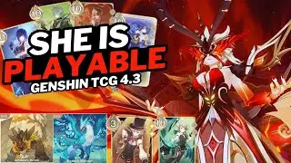 SIGNORA IS PLAYABLE || Genshin Impact TCG