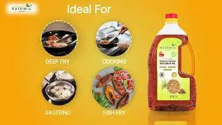 Hathmic 100% Pure Physically Refined Rice Bran Oil