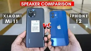 Xiaomi Mi 11 Vs iPhone 12 Speaker Test!