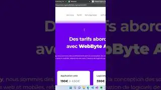 Site web et mon agence #coding #webdevelopment