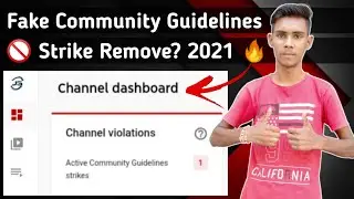 How to remove fake community guidelines strike Community guidelines strike remove trick by Jaatgroup