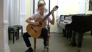 Павленко Владимир.  Л. Леньяни. Этюд . А.  Виницкий. Этюд №5 самба.