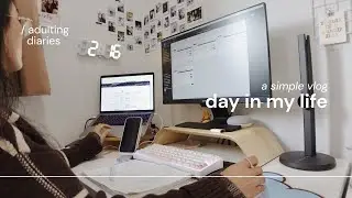 adulting diaries | grwm, trip planning, ux/ui projects & date night