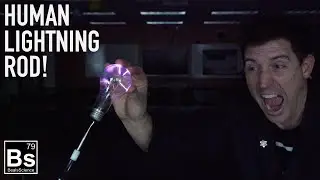 Human Lightning Rod! Experimenting with Tesla Coils and Plasma Balls