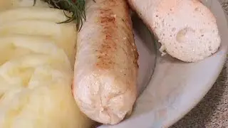 Домашние куриные сосиски. (homemade sausages)