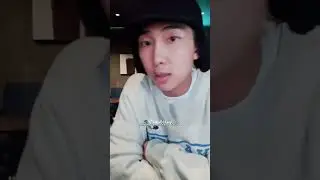 RM hit his eye on camera and got 5 Stitches, clumsy Namjoon 🤧