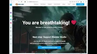 Jinsi ya Ku download blender 3D software