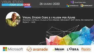 Visual Studio Code e i plugin per Azure - Riccardo Cappello