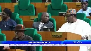 BOOSTING HEALTH: Hon. Billy Seeks Creation Of Federal Medical Centre, Ehor, Edo State 