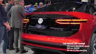 Volkswagen I.D.Crozz II Concept. Frankfurt 2017
