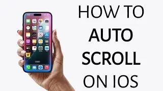 How to Auto Scroll on iPhone! (2025)