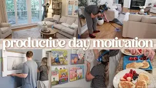 PRODUCTIVE SUMMER HOMEMAKING MOTIVATION! cleaning around the house, home decorating, daily routine