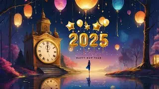 New Year Pamphlet | Motion Graphics | Text | Particles