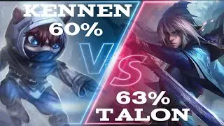 Kennen VS Talon (Mid) | KDA 7/0/5 | No Background Music | League of Legends | Full Gameplay