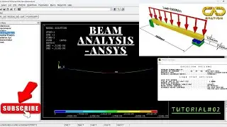 Ansys tutorial for mechanical engineer || Beam analysis || Tutorial 2