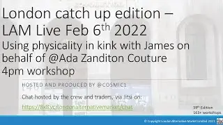 Physicality in kink 4pm Sunday 6th Feb 2022