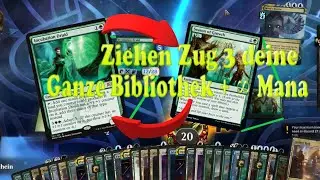 Zug 3 die Ganze Bibliothek Ziehen  I Mtg Arena I Deutsch I Historic