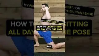 You can undo the effects of sitting all day with one pose!