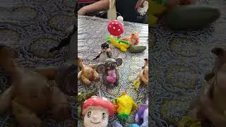 Поделки из воздушного пластилина