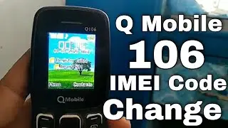 Q Mobile 106 pro IMEI Change Code