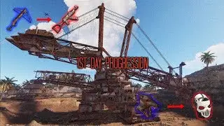 Rust - BP WIPE PROGRESSION (+Excavator Take) | ftb | Rusty Moose Medium